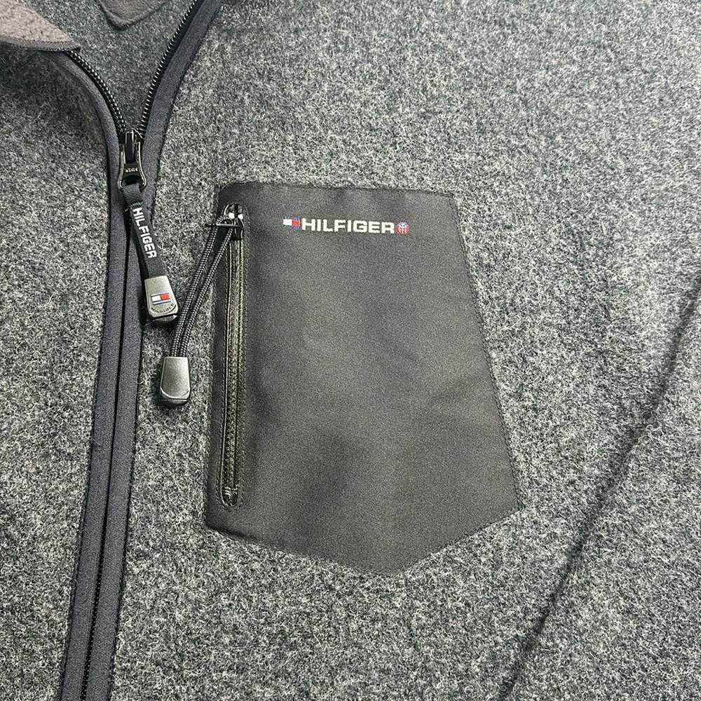 Tommy Hilfiger | Zip-up Fleece Jacket | Great condition | Size:XL | ✋Pre-owned✋ - Picture 5 of 5
